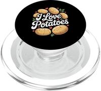 I Love Potatoes Motif cœur Mignon Spud PopSockets PopGrip pour MagSafe