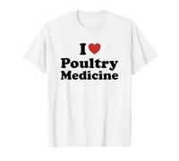 I Love Poultry Medicine Student Major Graduation T-Shirt