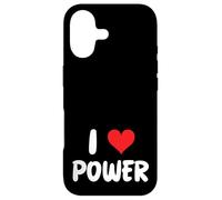 I Love Power Heart Politics Centrale électrique Solaire Coque pour iPhone 17