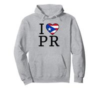 I Love Puerto Rico Boricua Drapeau Porto Rican Pride I Love PR Sweat à Capuche