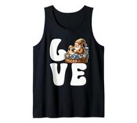 I Love Pugs Gnome Graphic For Pug Dad Dog Lover And Pug Mom Débardeur