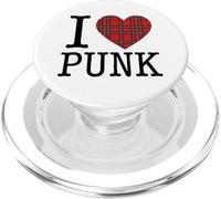 I Love Punk Rock Heart Music Mosh Pit Band Member Guitare Ska PopSockets PopGrip pour MagSafe