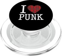 I Love Punk Rock Heart Music Mosh Pit Band Member Guitare Ska PopSockets PopGrip pour MagSafe