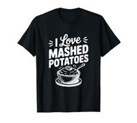 I Love Purée de Pommes de Terre Foodie pour Les Amateurs de Pommes de Terre T-Shirt