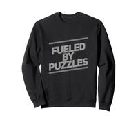 I Love Puzzles Fueled by Puzzles Funny Puzzle Citations Sweatshirt