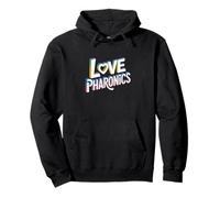 I Love Pyramids Pharonique Signification Graphique I Love Pharonics Sweat à Capuche