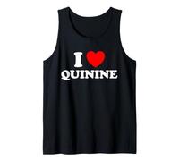 I Love Quinine Funny Cure Malaria Bark Tonic Bitter Cinchona Débardeur