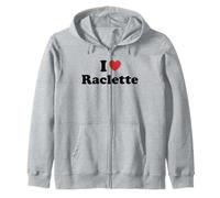 I Love Raclette Foodie Food Lover Sweat à Capuche