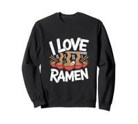 I Love Ramen Chopsticks Bol à Nouilles Sweatshirt