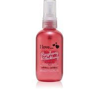 I LOVE Brume Corporelle Framboise & Mûre Avec Extraits de Fruits Naturels pour une Fraîcheur Gourmande - Spray Corps Format Voyage Brume Parfumée Vegan & Fruité 100ml