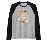 I Love Reading Collection Lover Readers Manche Raglan