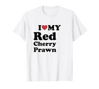 I Love Red Cherry Prawn T-Shirt