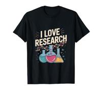 I Love Research Science Lab Amateur d'ADN T-Shirt Graphique avec Valeur