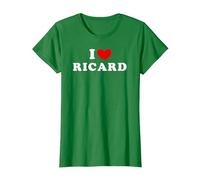 I Love Ricard, J'aime Ricard T-Shirt, Femme, Vert Kelly, M