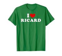 I Love Ricard, J'aime Ricard T-Shirt, Homme, Vert Kelly, M