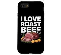 I Love Roast Beef Carnivore Meat Lover BBQ Humour Coque pour iPhone SE (2020) / 7/8