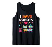 I Love Robots Robot Love Débardeur