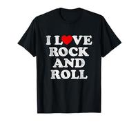 I Love Rock and Roll Produits Dérivés Musique Rock’n’Roll T-Shirt