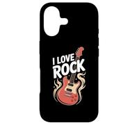 I Love Rock Festival de Musique de Guitare électrique Coque pour iPhone 17