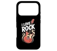 I Love Rock Festival de Musique de Guitare électrique Coque pour iPhone 17 Pro