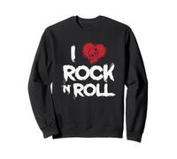 I Love Rock n Roll Music Genre Guitare Sweatshirt