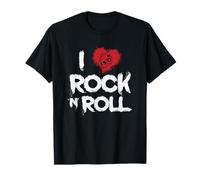 I Love Rock n Roll Music Genre Guitare T-Shirt