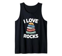 I Love Rocks Passionné de géologie de la Nature Débardeur