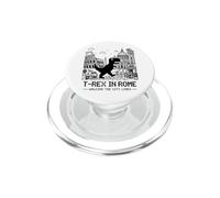 I Love Rome, Pixel Dinosaur in Rome Retro City Adventure PopSockets PopGrip pour MagSafe