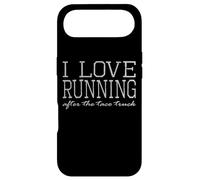 I Love Running After The Taco Truck - Funny Workout Coque pour iPhone Air