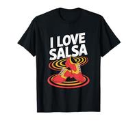 I Love Salsa Colorful Dance Amateur T-Shirt