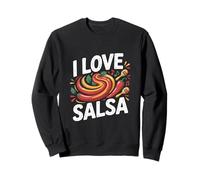 I Love Salsa Design vibrant Dance Fun Sweatshirt