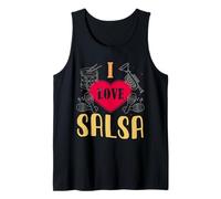 I Love Salsa et Musique Latine est Le Meilleur pour la Danse Salsa Débardeur