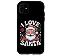 I Love Santa Joyeux Esprit des Fêtes Coque pour iPhone 11
