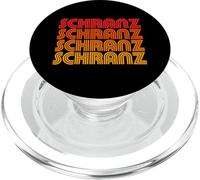 I Love Schranz Funny Hard Tekno Techno Fast Music Fan Allemand PopSockets PopGrip pour MagSafe