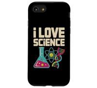 I Love Science Gobelet Atom DNA Nerd Coque pour iPhone SE (2020) / 7/8