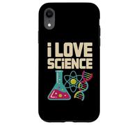 I Love Science Gobelet Atom DNA Nerd Coque pour iPhone XR