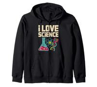 I Love Science Gobelet Atom DNA Nerd Sweat à Capuche