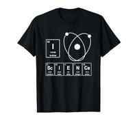 I Love Science Tableau périodique Drôle Physique Chimie Geeks T-Shirt Graphique avec Valeur