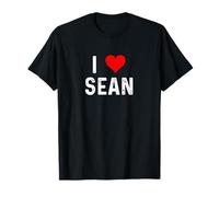 I Love Sean Cœur vieilli T-Shirt