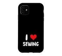 I Love Sewing - Coudre Couturière Vêtements Artisanat Arts Coque pour iPhone 11