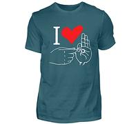 I Love Sex | Poppen,Pimpern,Liebe Machen - T-shirt pour homme, Diva - Bleu, XL