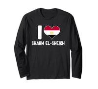 I Love Sharm El-Sheikh Egypte Vacation mer Rouge Manche Longue