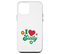 I Love Sicile Italien Cadeau Sicilien Sicilia Italie Coque pour iPhone 12 Mini