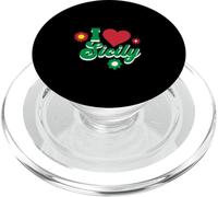 I Love Sicile Italien Cadeau Sicilien Sicilia Italie PopSockets PopGrip pour MagSafe