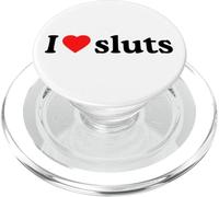 I Love Sluts · I Heart Sluts Y2k Aesthetic PopSockets PopGrip pour MagSafe
