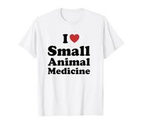 I Love Small Animal Medicine Student Major Graduation T-Shirt