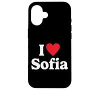 I Love Sofia Coque pour iPhone 16