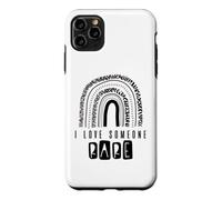 I Love Someone Rare Trouble génétique médical Zebra Special Coque pour iPhone 11 Pro Max