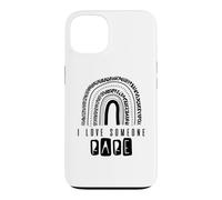 I Love Someone Rare Trouble génétique médical Zebra Special Coque pour iPhone 13