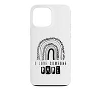 I Love Someone Rare Trouble génétique médical Zebra Special Coque pour iPhone 13 Pro Max